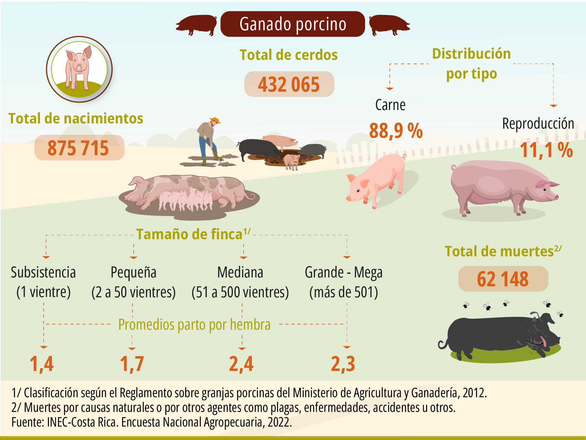 Infografía ENA 2022 - Actividad pecuaria - Módulo 5